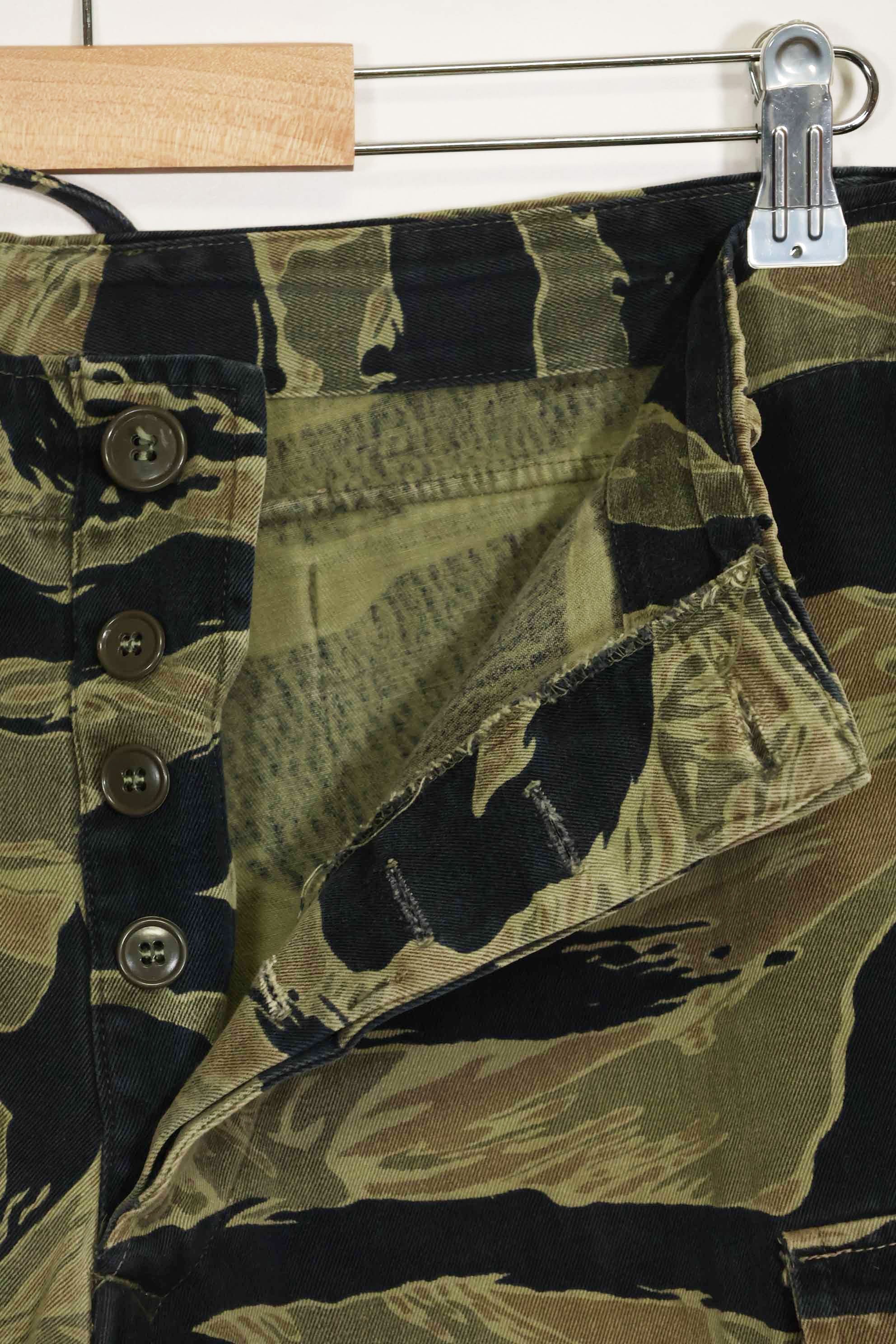 1960年代　ファットタイガー　タイガーストライプ　パンツ　Asian カット　中古品