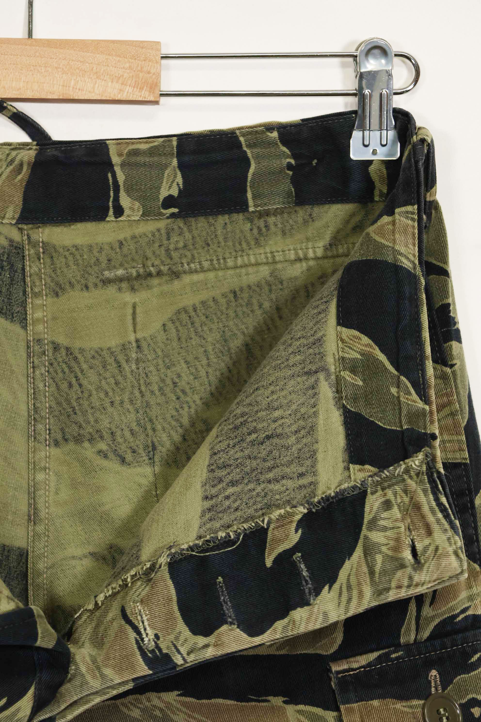 1960年代　ファットタイガー　タイガーストライプ　パンツ　Asian カット　中古品