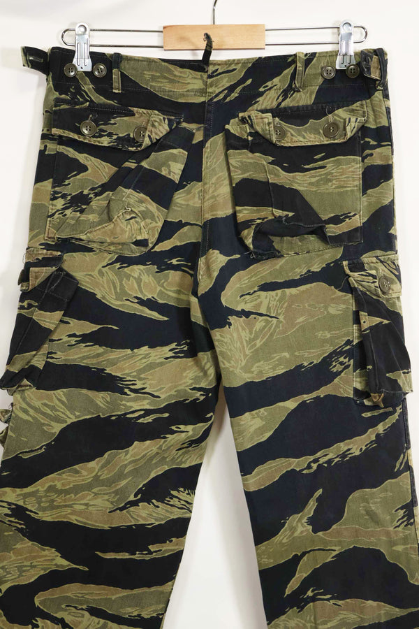 1960年代　ファットタイガー　タイガーストライプ　パンツ　Asian カット　中古品