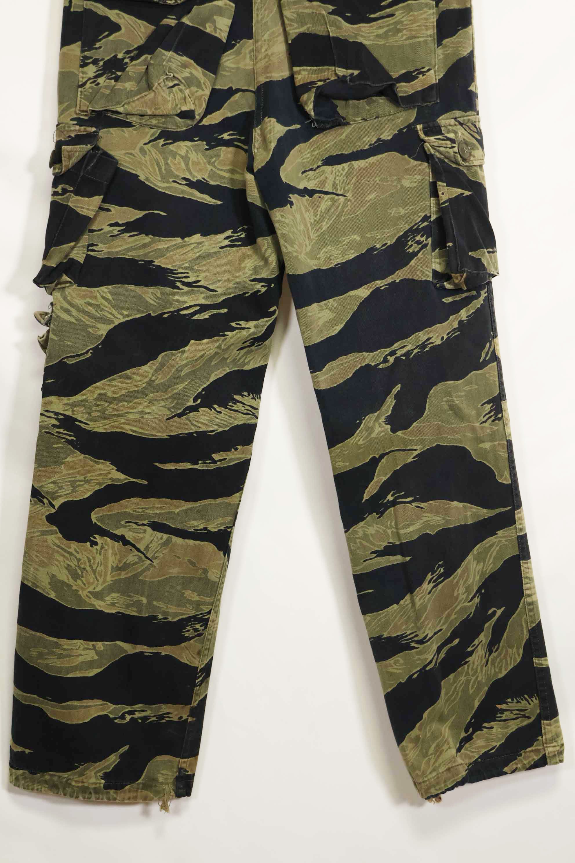 1960年代　ファットタイガー　タイガーストライプ　パンツ　Asian カット　中古品