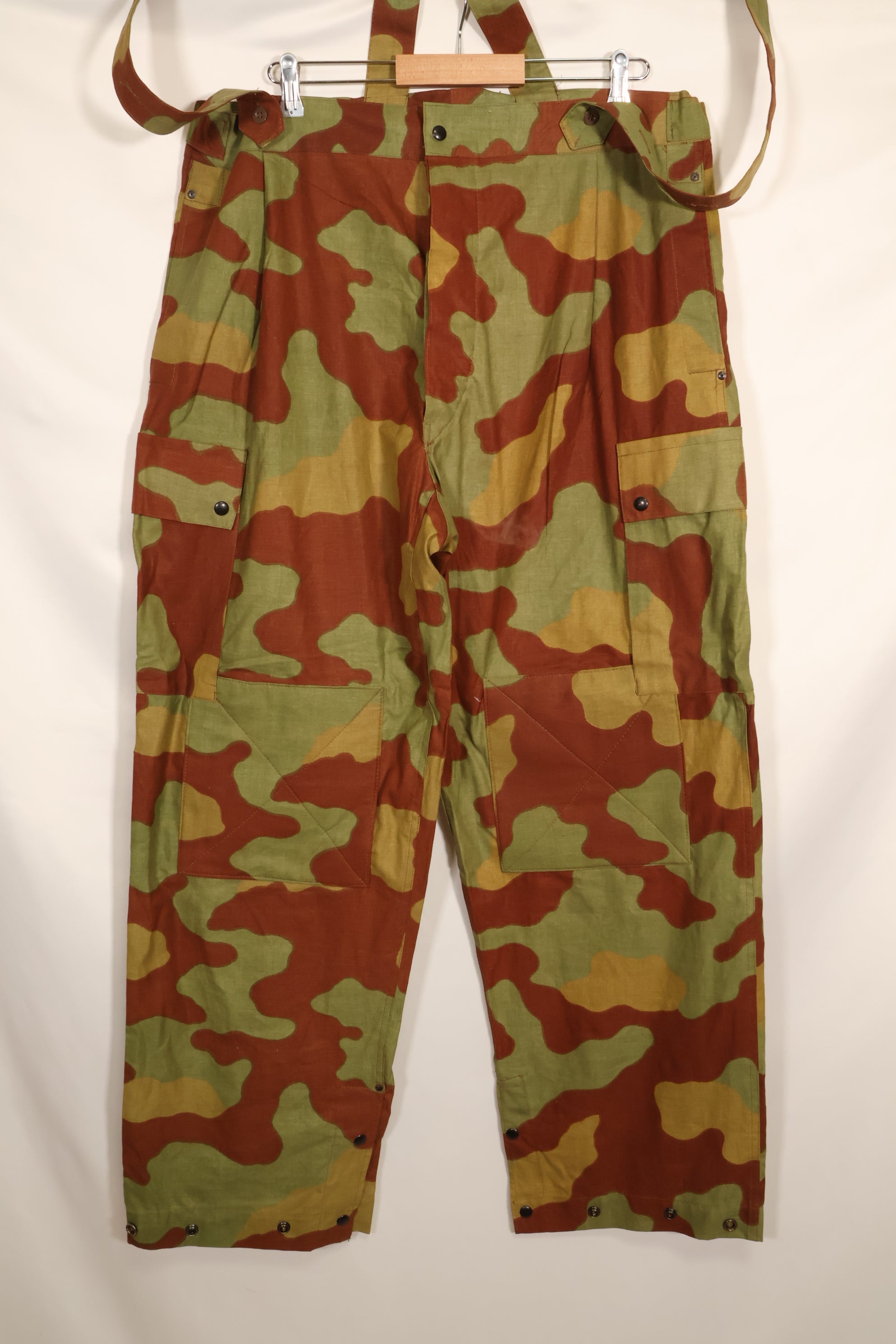 1960年代　イタリア軍　サンマルコ迷彩　オーバーパンツ　ほぼ未使用