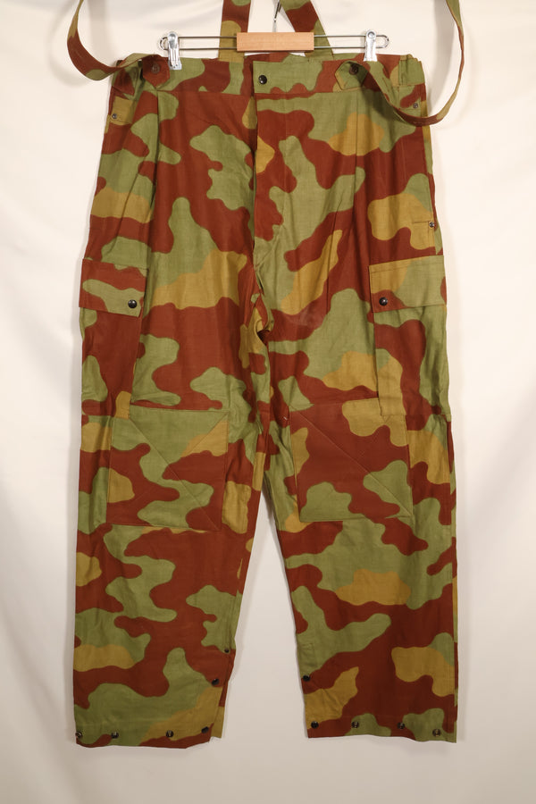 1960年代　イタリア軍　サンマルコ迷彩　オーバーパンツ　ほぼ未使用