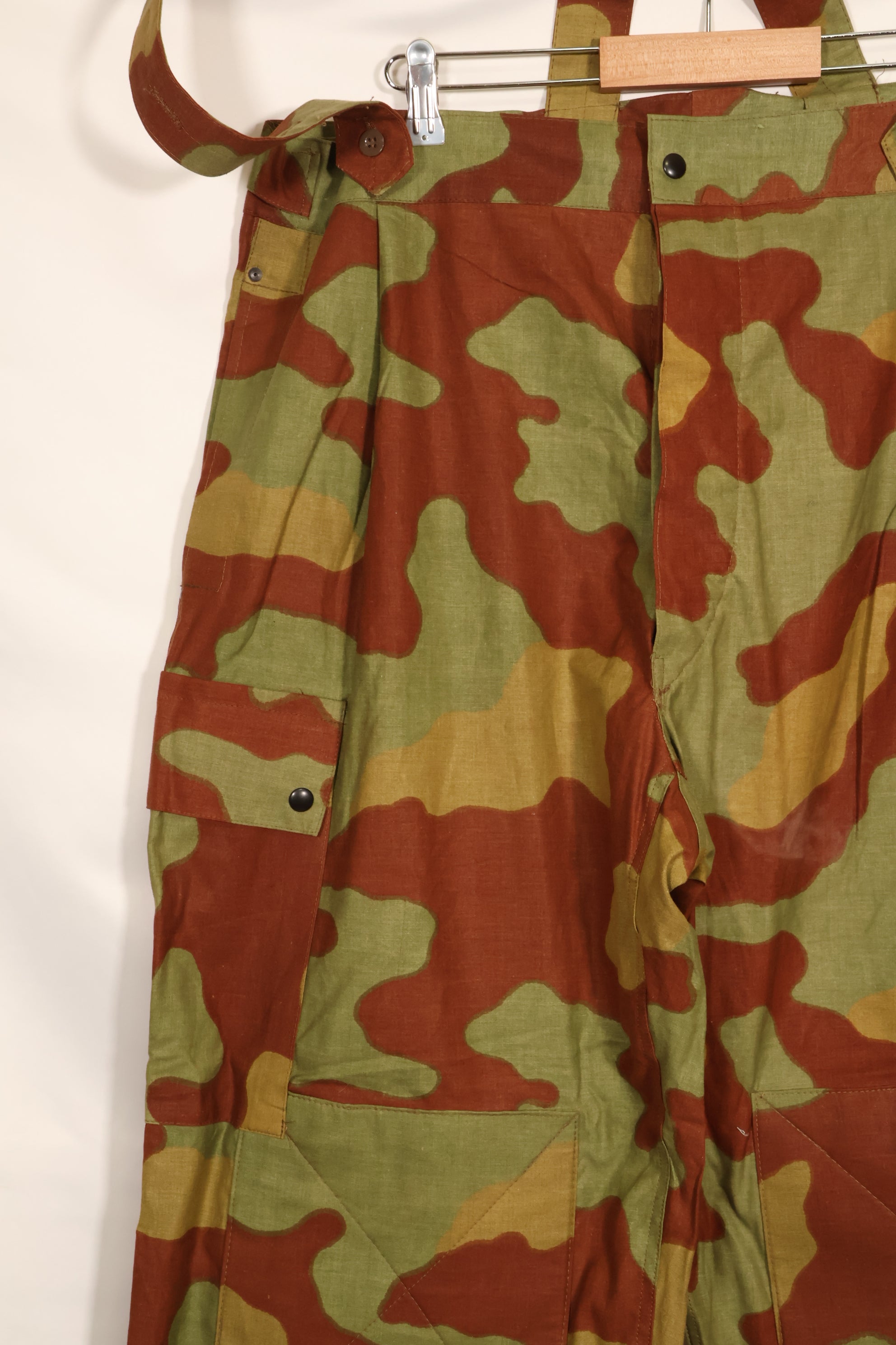 1960年代　イタリア軍　サンマルコ迷彩　オーバーパンツ　ほぼ未使用