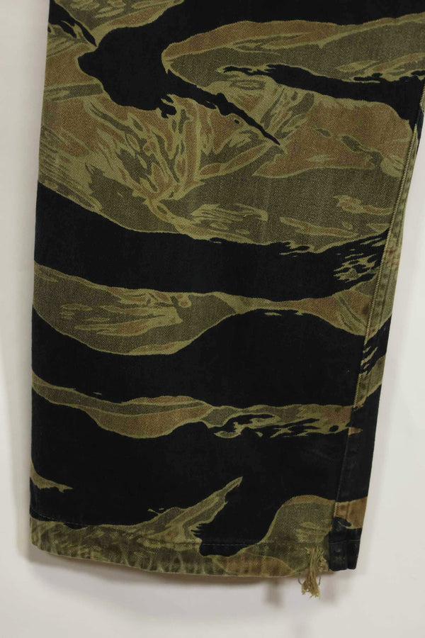 1960年代　ファットタイガー　タイガーストライプ　パンツ　Asian カット　中古品