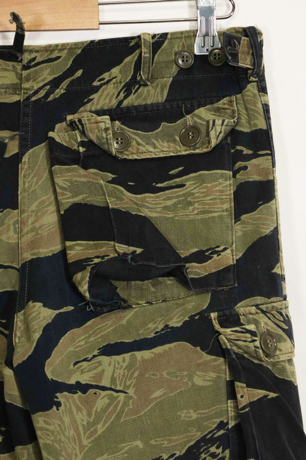 1960年代　ファットタイガー　タイガーストライプ　パンツ　Asian カット　中古品