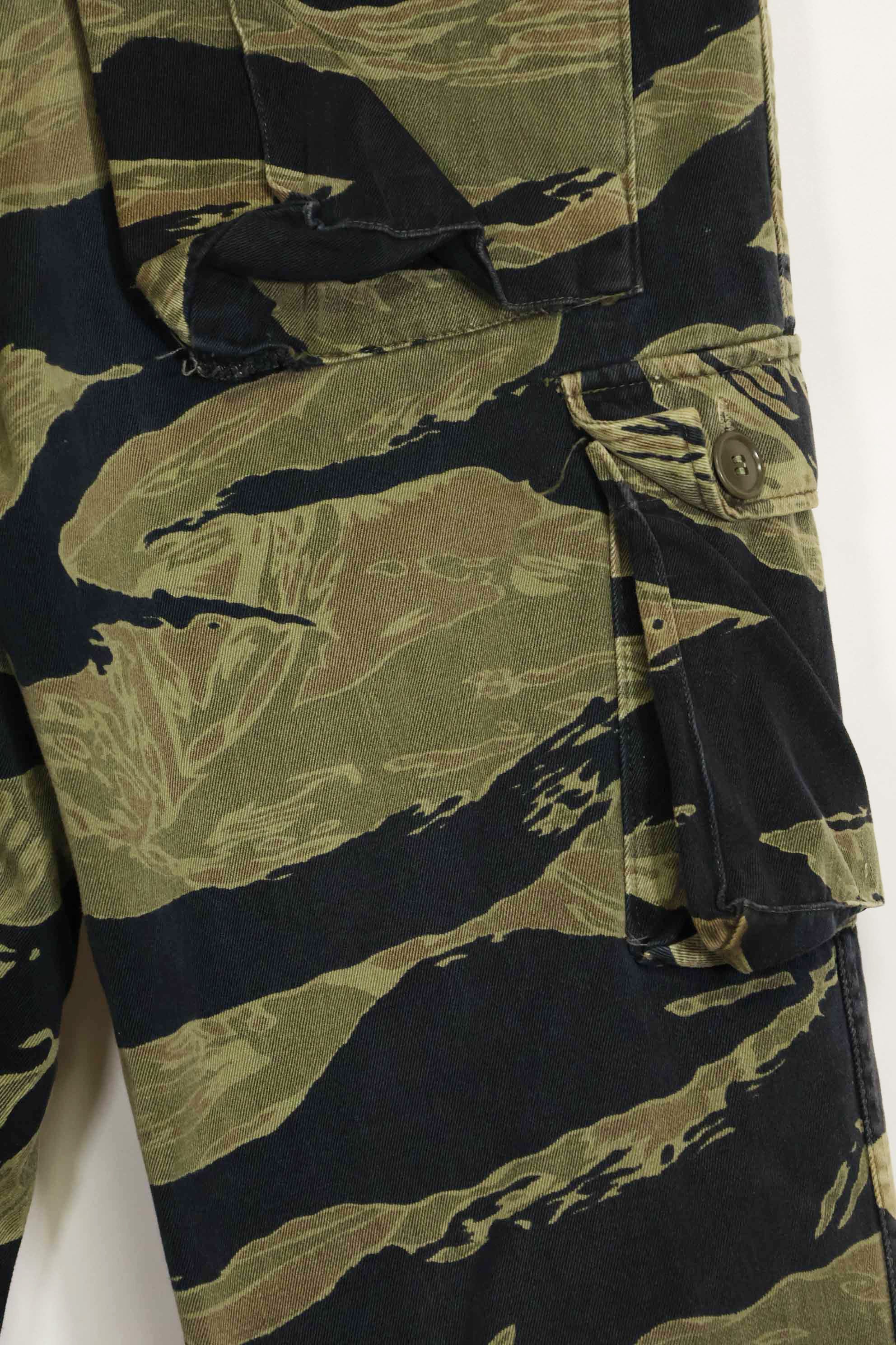 1960年代　ファットタイガー　タイガーストライプ　パンツ　Asian カット　中古品