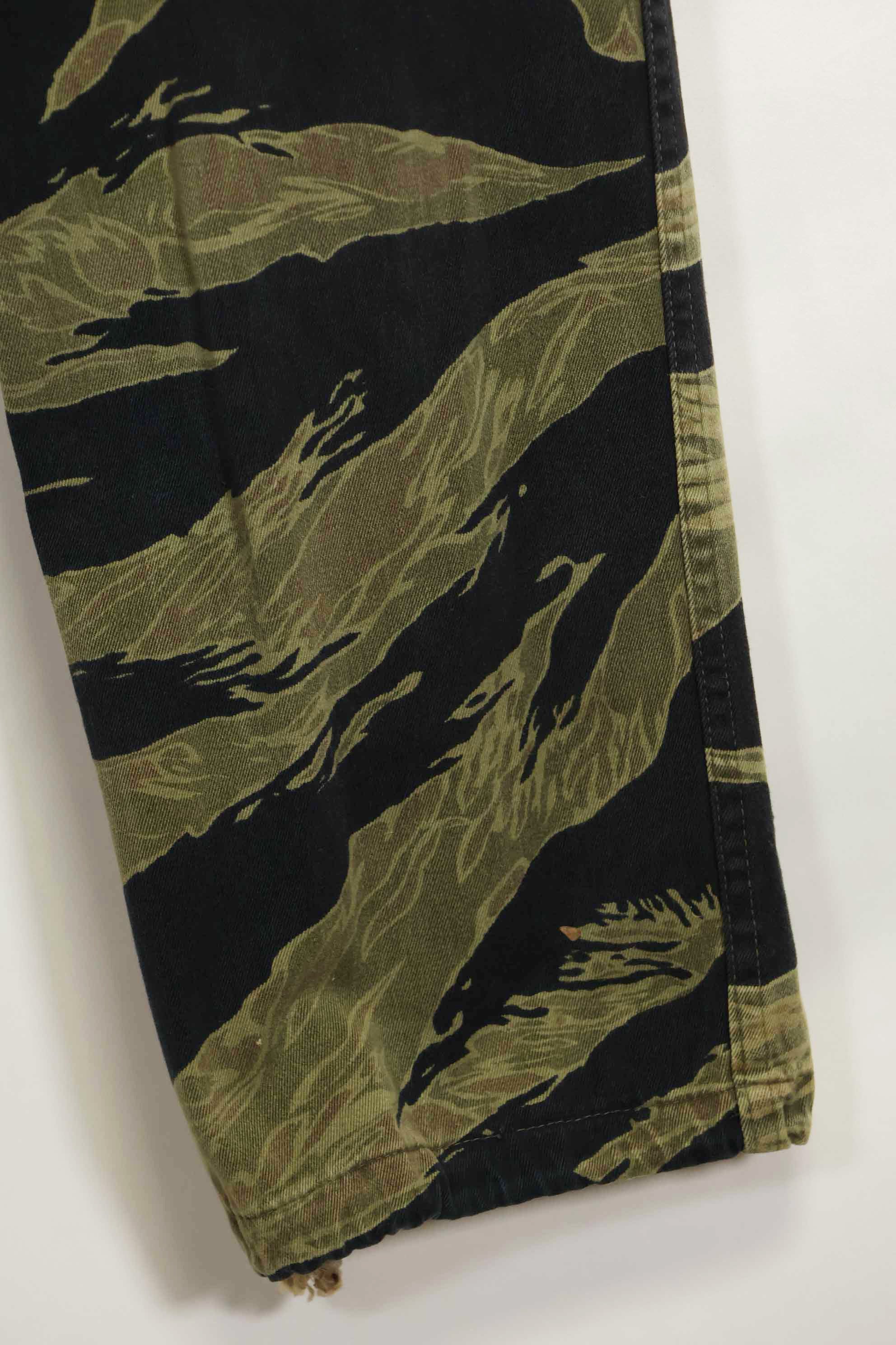 1960年代　ファットタイガー　タイガーストライプ　パンツ　Asian カット　中古品