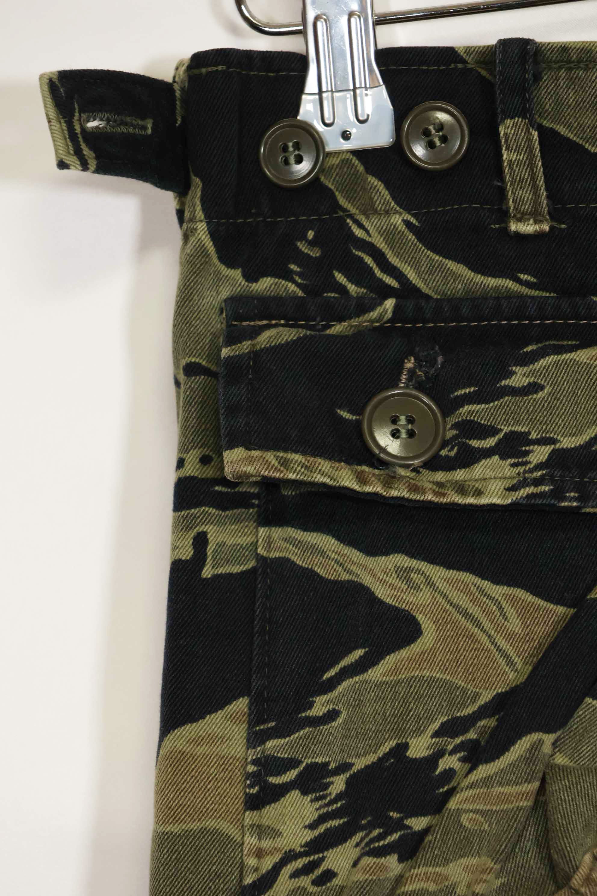 1960年代　ファットタイガー　タイガーストライプ　パンツ　Asian カット　中古品