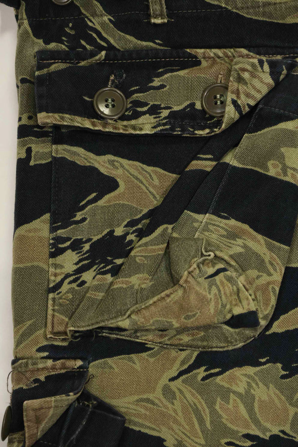 1960年代　ファットタイガー　タイガーストライプ　パンツ　Asian カット　中古品