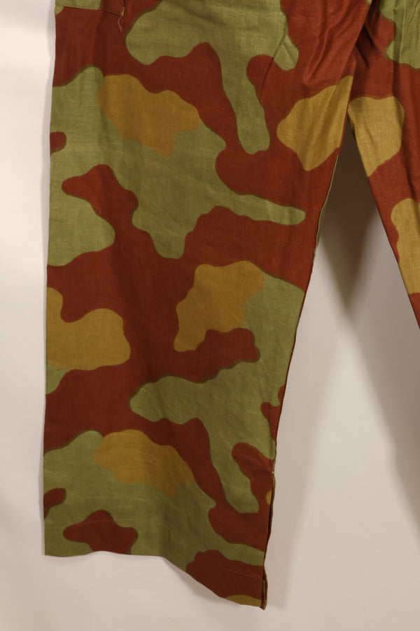 1960年代　イタリア軍　サンマルコ迷彩　オーバーパンツ　ほぼ未使用