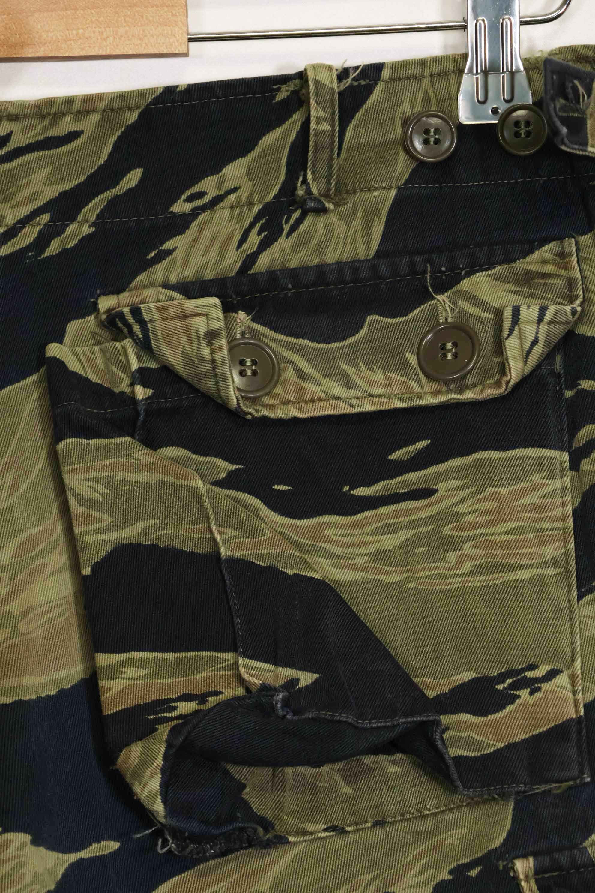 1960年代　ファットタイガー　タイガーストライプ　パンツ　Asian カット　中古品