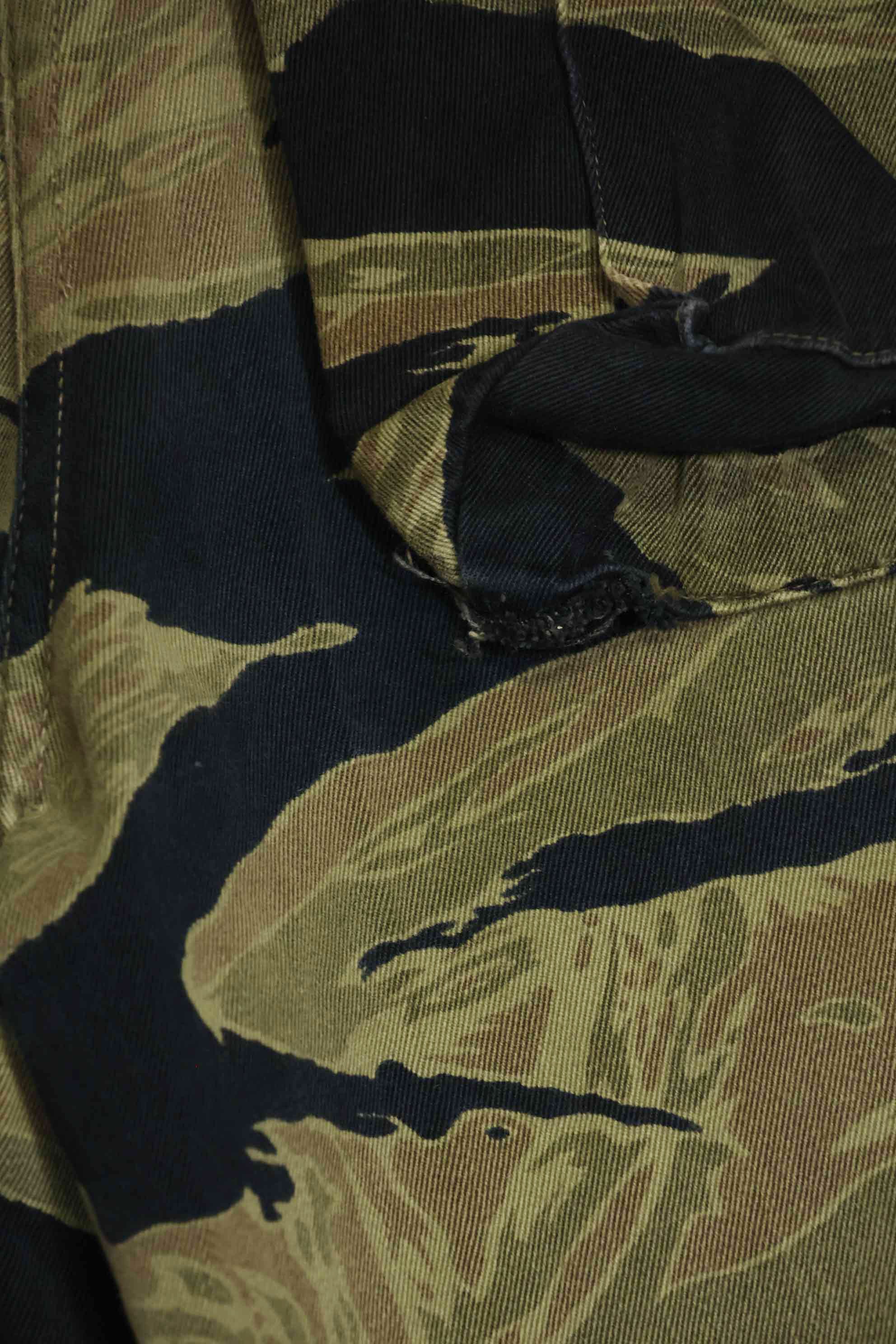 1960年代　ファットタイガー　タイガーストライプ　パンツ　Asian カット　中古品