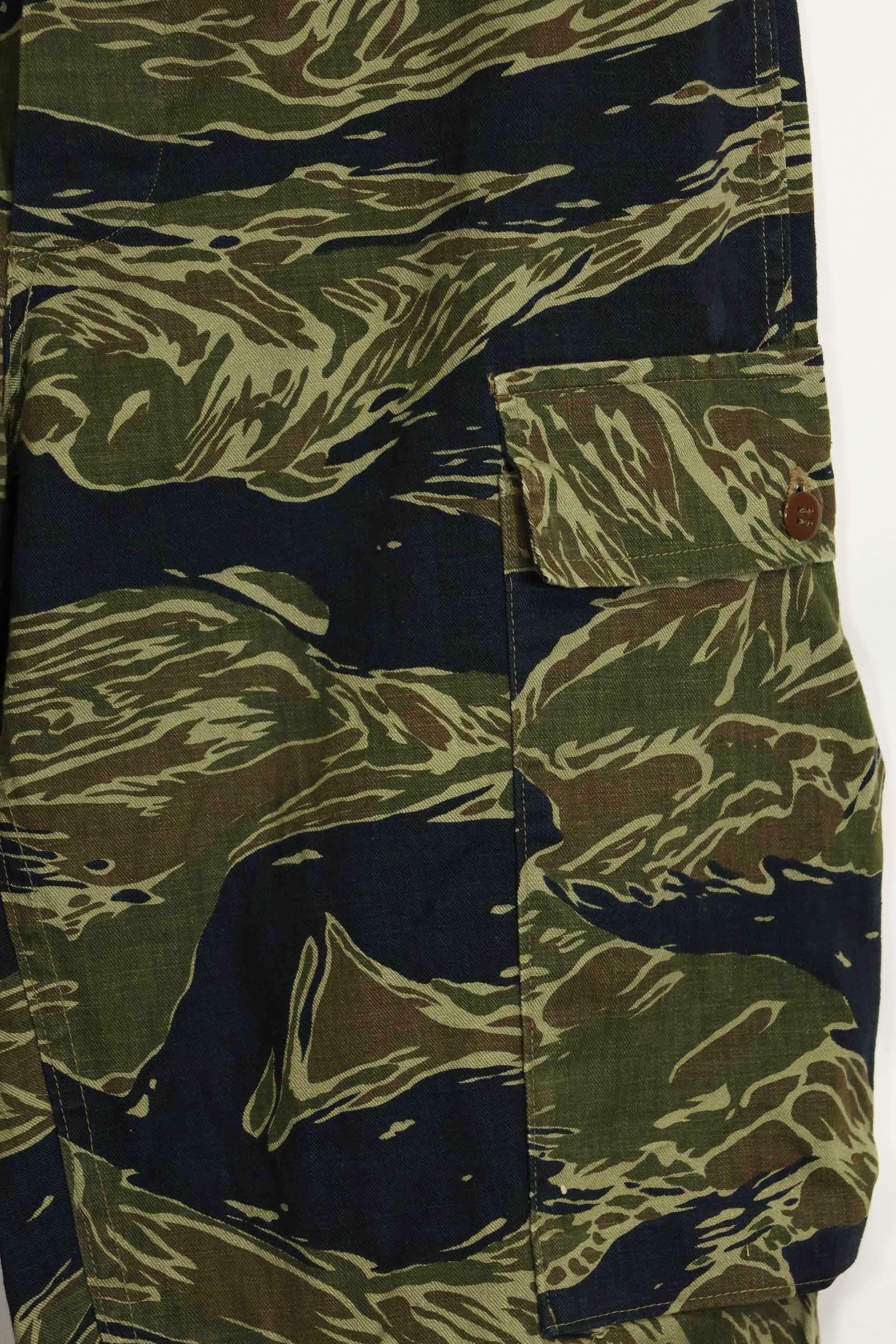 1960年代〜70年代前半　シルバータイガー　タイガーストライプパンツ　薄手生地　ほぼ未使用品