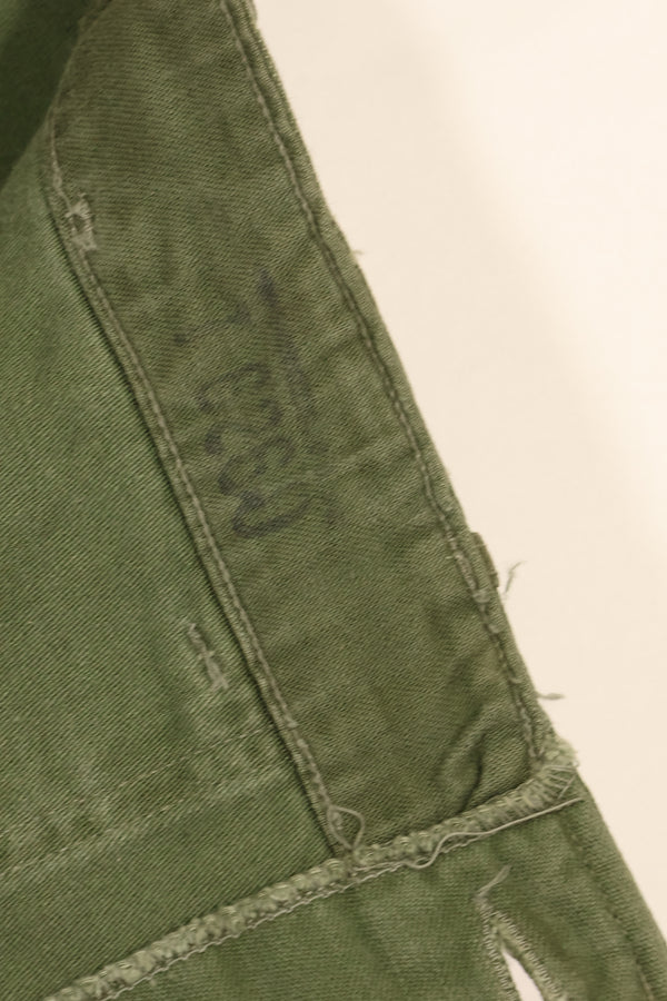 1960年代　TYPE 1 推定 MEDIUM　アメリカ軍　OG-107 ユーティリティパンツ　ベイカーパンツ　中古品　A