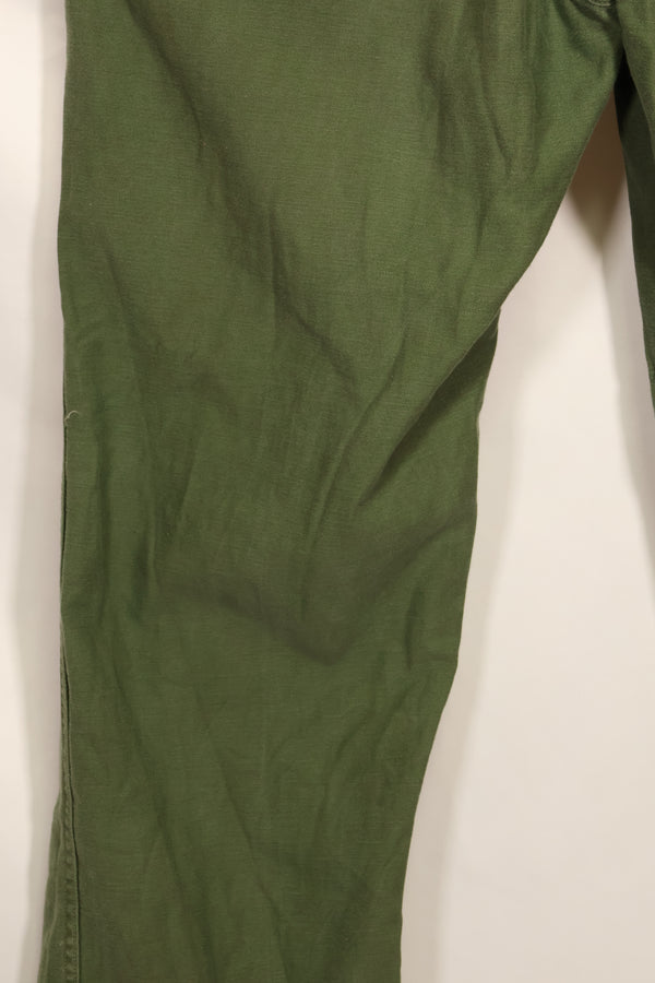 1960年代　TYPE 1 推定 MEDIUM　アメリカ軍　OG-107 ユーティリティパンツ　ベイカーパンツ　中古品　A