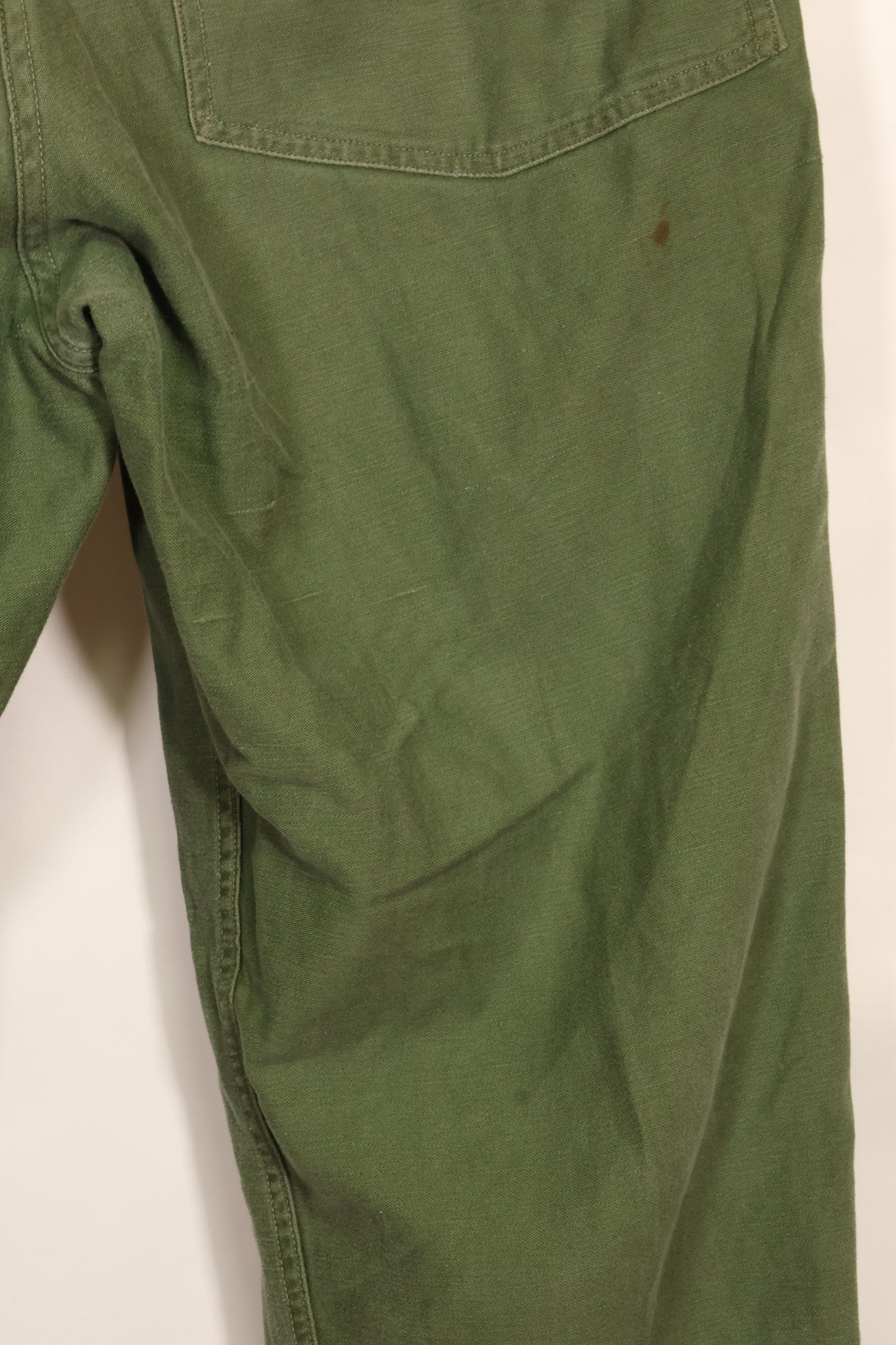 1960年代　TYPE 1 推定 MEDIUM　アメリカ軍　OG-107 ユーティリティパンツ　ベイカーパンツ　中古品　A