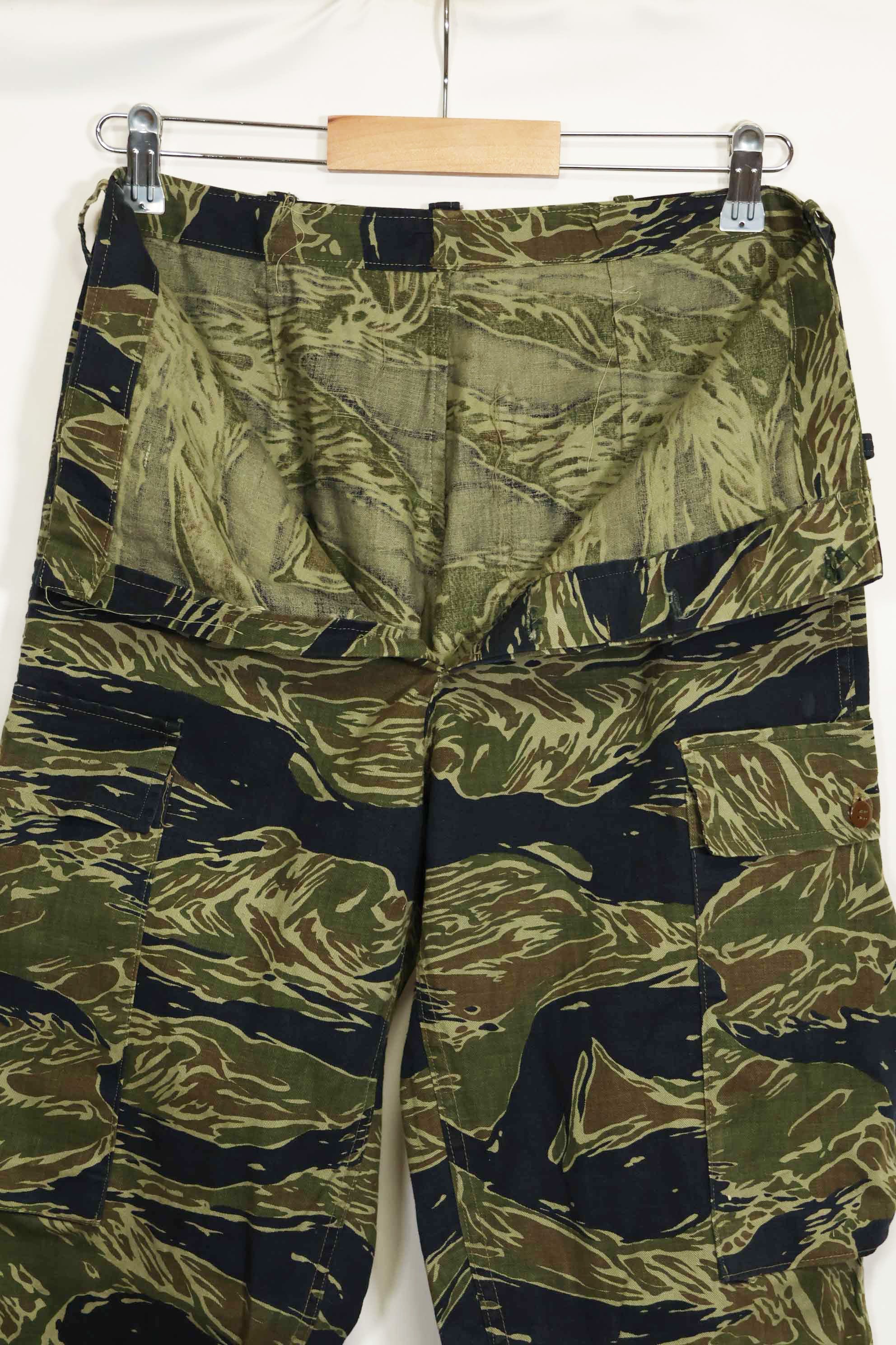 1960年代〜70年代前半　シルバータイガー　タイガーストライプパンツ　薄手生地　ほぼ未使用品