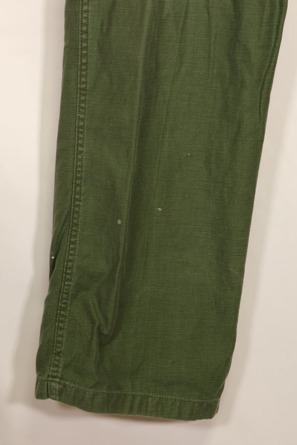 1960年代　TYPE 1　MEDIUM アメリカ軍　OG-107 ユーティリティパンツ　ベイカーパンツ　中古品　B