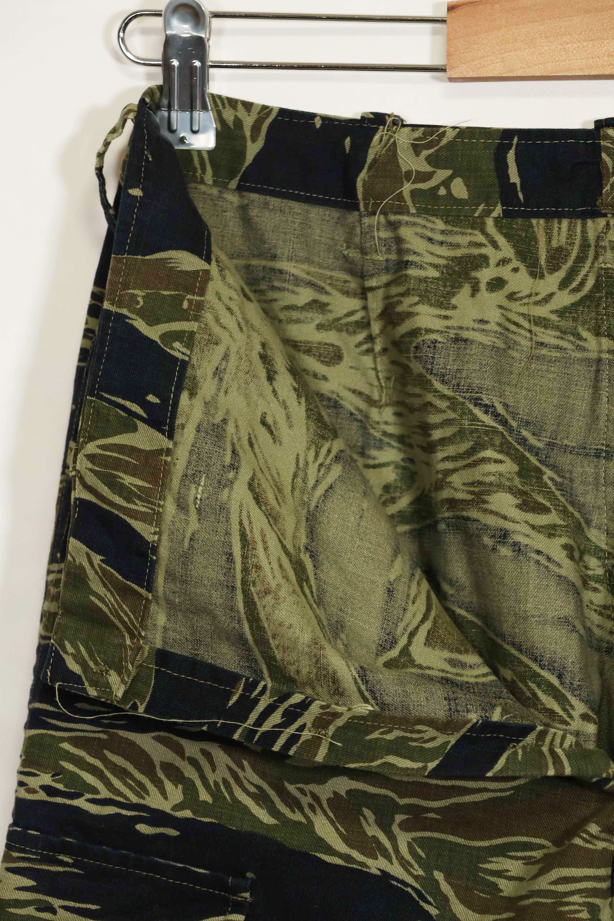 1960年代〜70年代前半　シルバータイガー　タイガーストライプパンツ　薄手生地　ほぼ未使用品