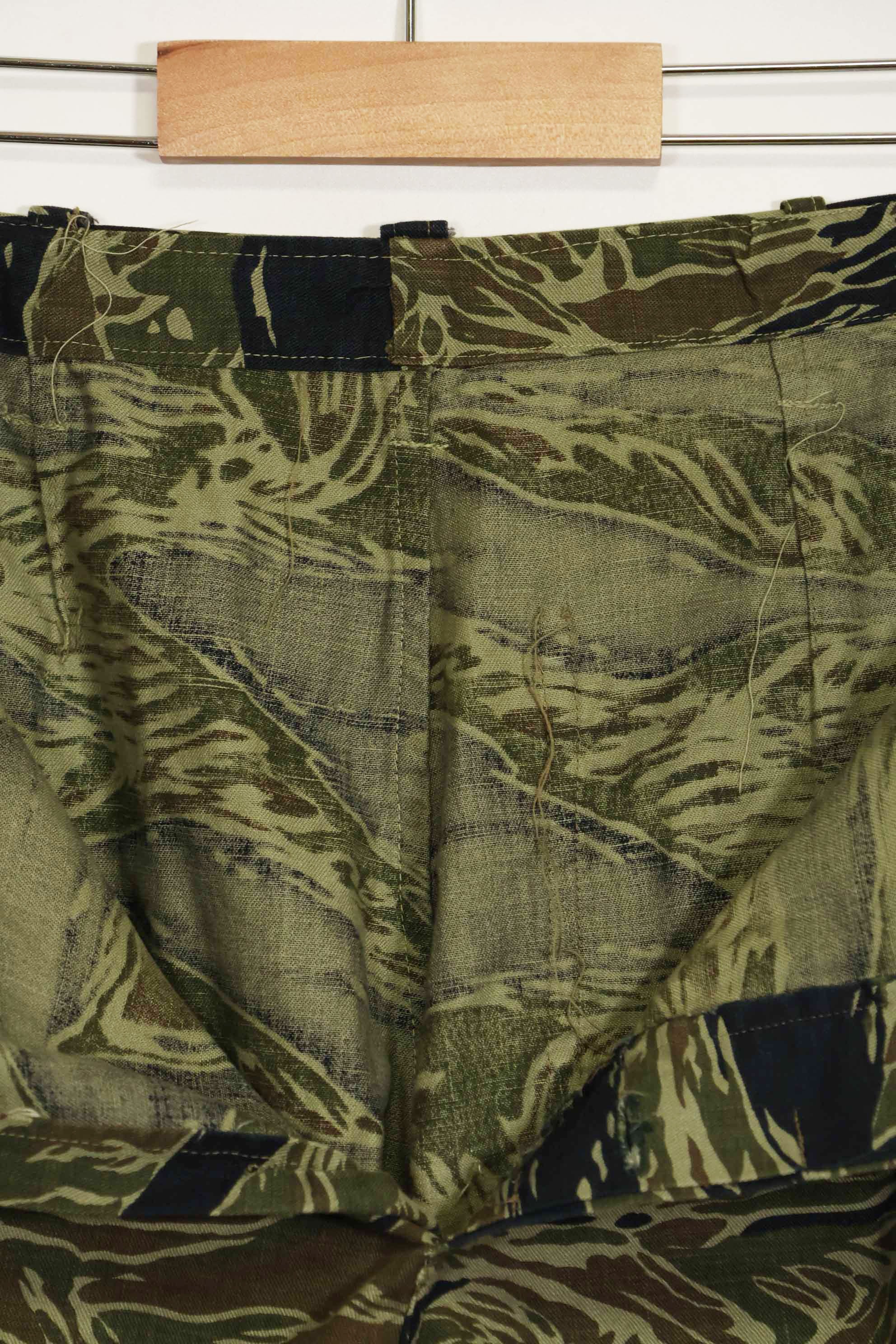 1960年代〜70年代前半　シルバータイガー　タイガーストライプパンツ　薄手生地　ほぼ未使用品