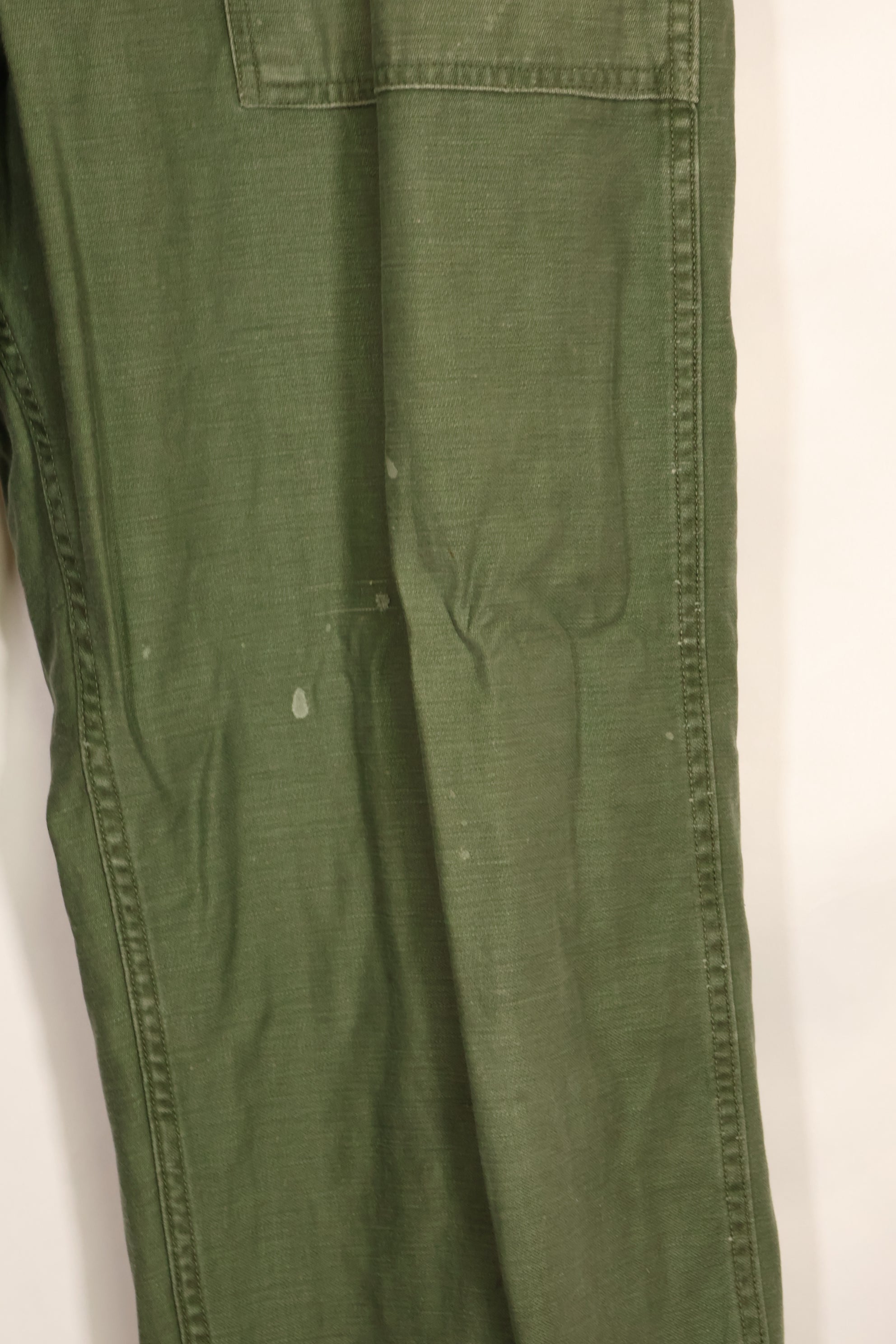 1960年代　TYPE 1　MEDIUM アメリカ軍　OG-107 ユーティリティパンツ　ベイカーパンツ　中古品　B