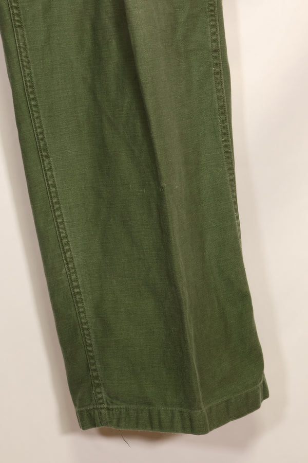 1960年代　TYPE 1　MEDIUM アメリカ軍　OG-107 ユーティリティパンツ　ベイカーパンツ　中古品　B
