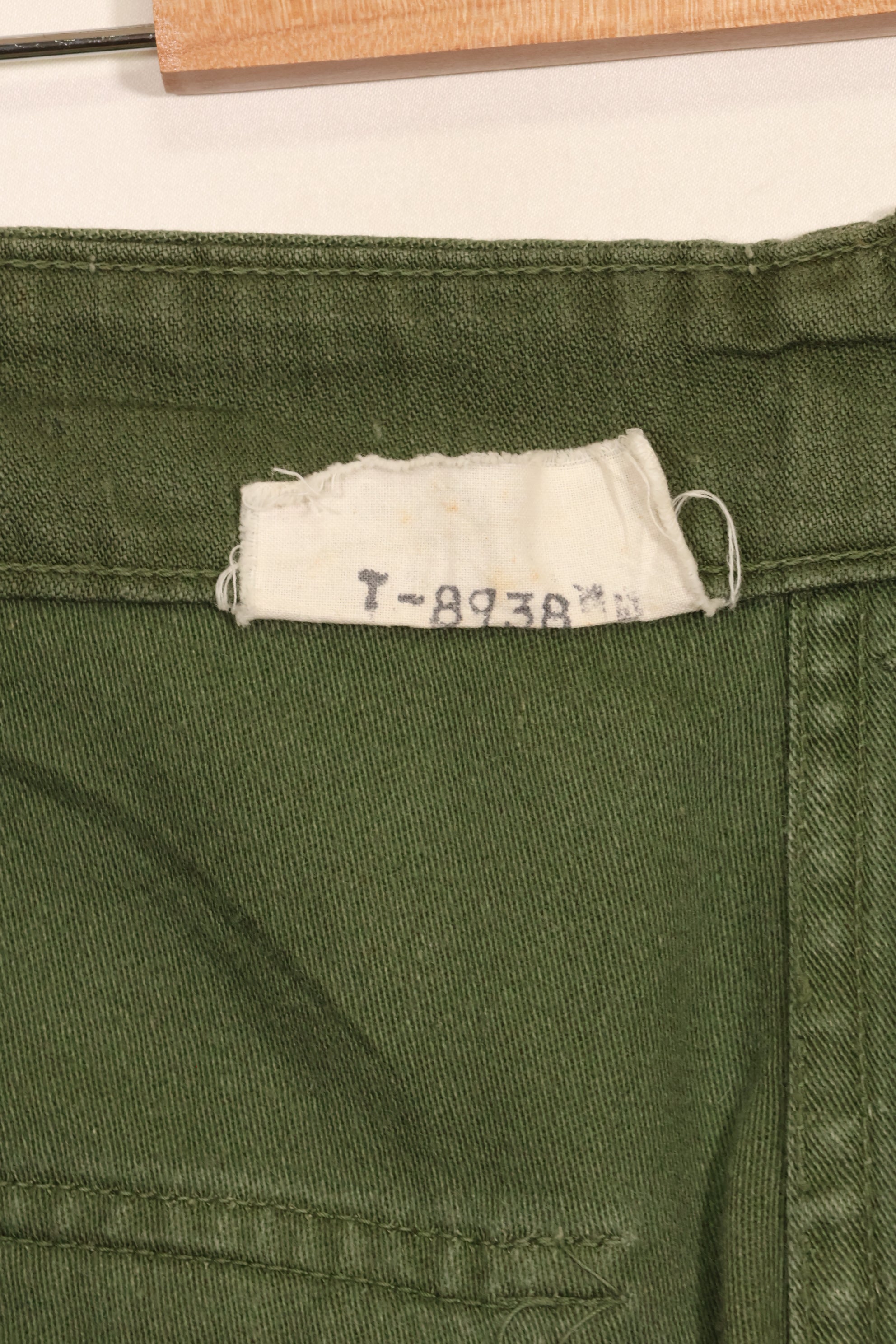 1960年代　TYPE 1　MEDIUM アメリカ軍　OG-107 ユーティリティパンツ　ベイカーパンツ　中古品　B