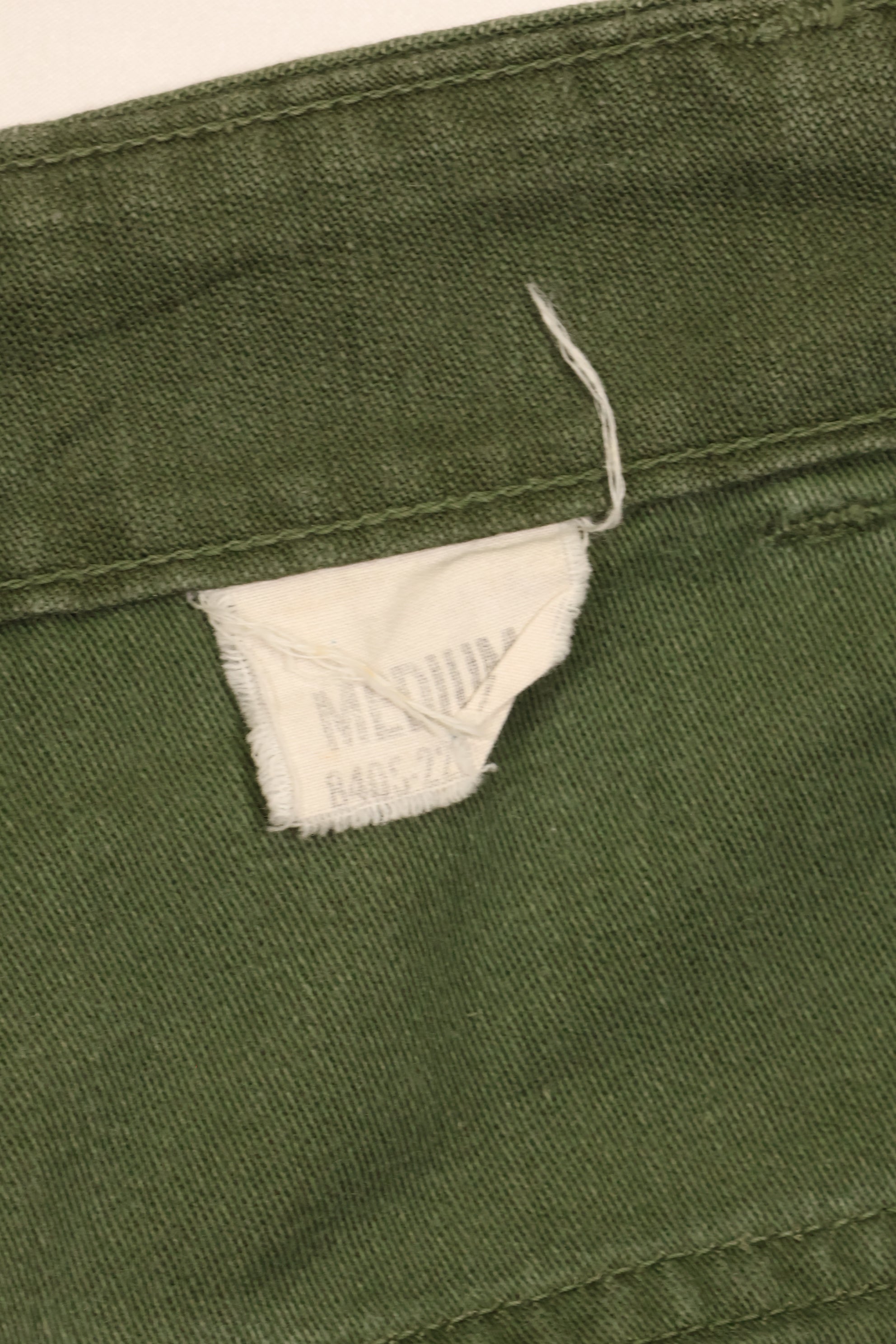 1960年代　TYPE 1　MEDIUM アメリカ軍　OG-107 ユーティリティパンツ　ベイカーパンツ　中古品　B