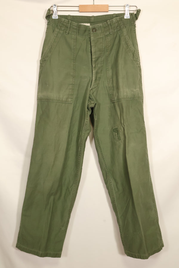 1950年代　TYPE 1　推定SMALL　 アメリカ軍　OG-107 ユーティリティパンツ　ベイカーパンツ　中古品