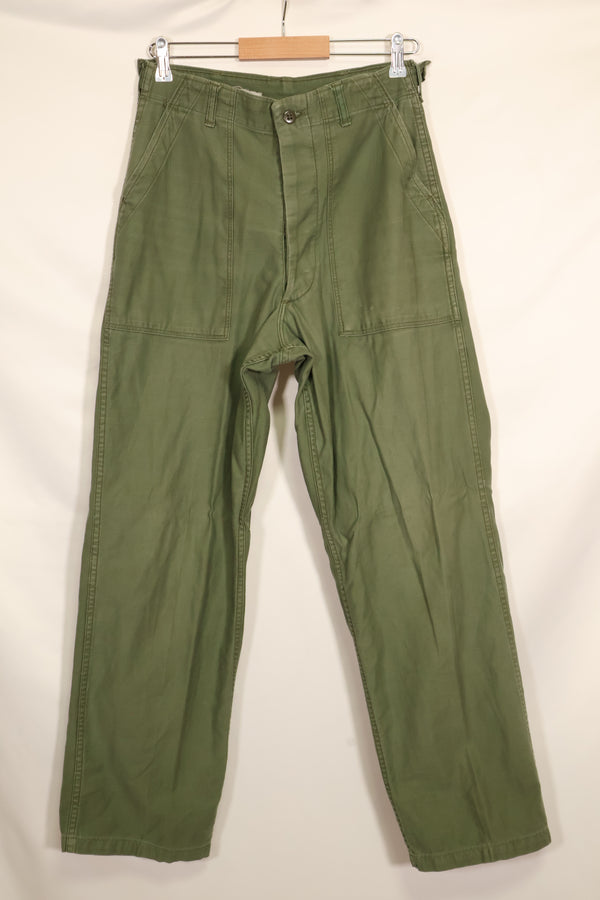 1950年代　TYPE 1　推定SMALL　 アメリカ軍　OG-107 ユーティリティパンツ　ベイカーパンツ　中古品  B