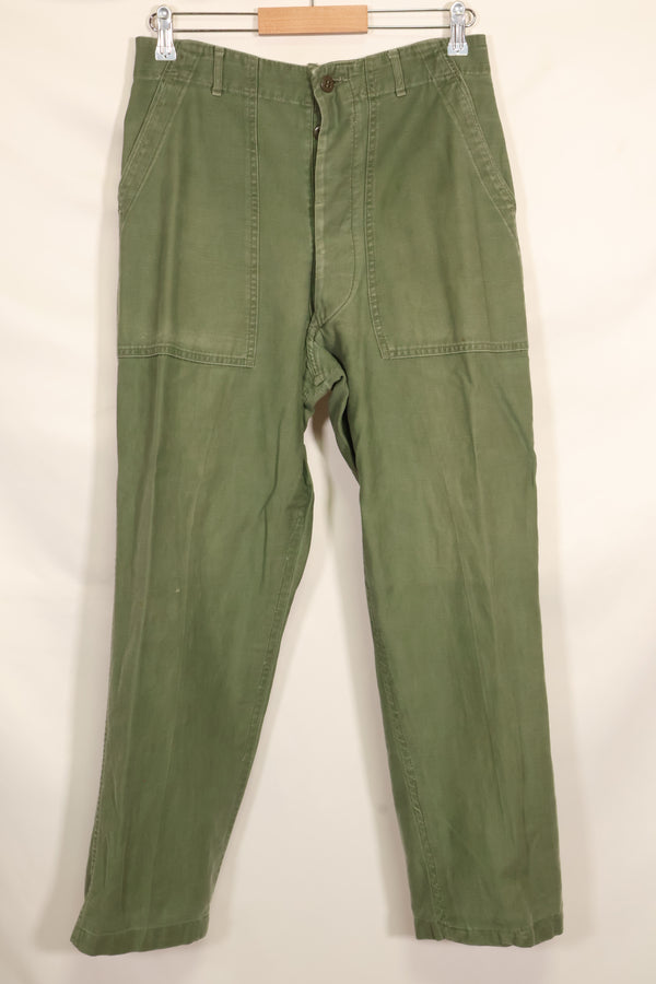 1950年代　TYPE 1　推定 MEDIUM　 アメリカ軍　OG-107 ユーティリティパンツ　ベイカーパンツ　中古品  C