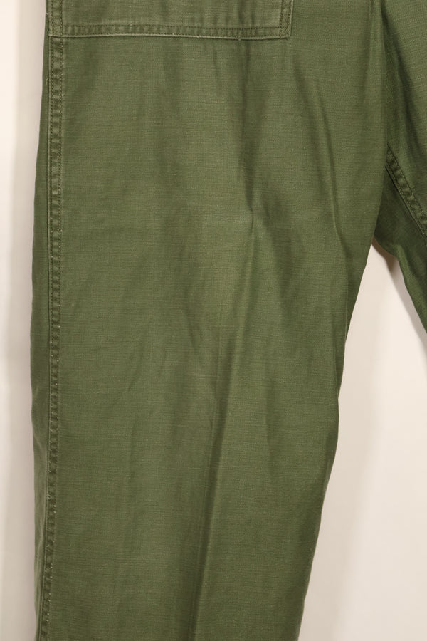 1960年初期ロット　TYPE 1　MEDIUM　 アメリカ軍　OG-107 ユーティリティパンツ　ベイカーパンツ　中古品  F