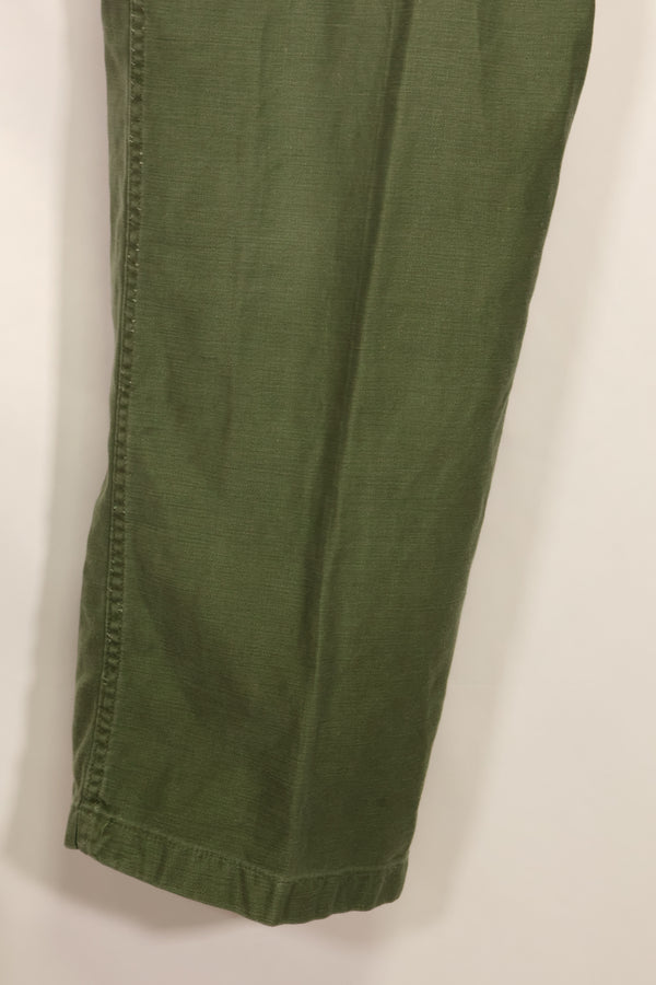 1960年初期ロット　TYPE 1　MEDIUM　 アメリカ軍　OG-107 ユーティリティパンツ　ベイカーパンツ　中古品  F
