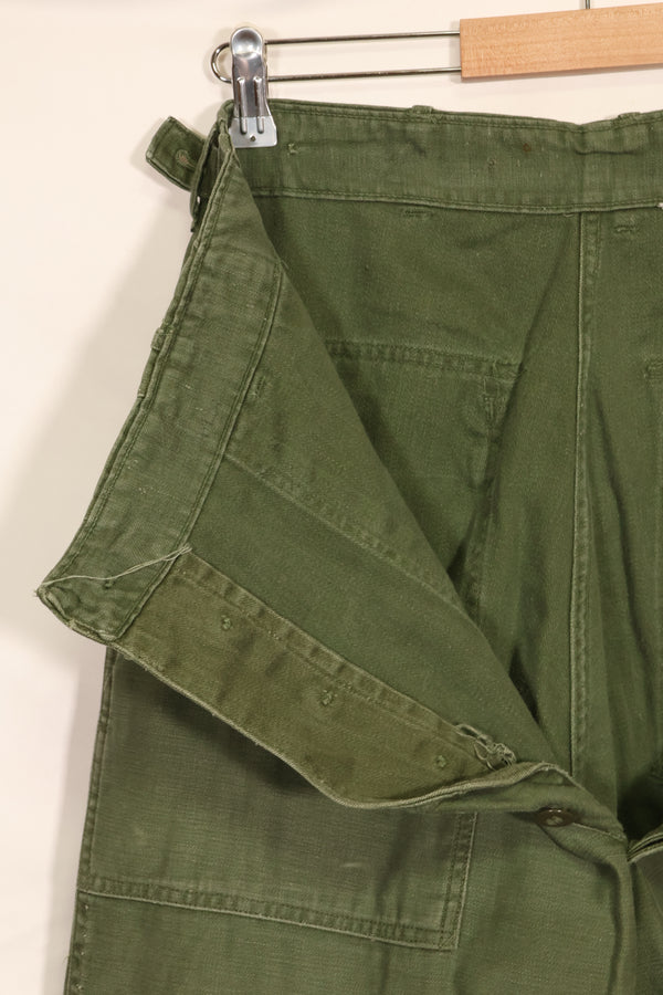 1960年初期ロット　TYPE 1　MEDIUM　 アメリカ軍　OG-107 ユーティリティパンツ　ベイカーパンツ　中古品  F