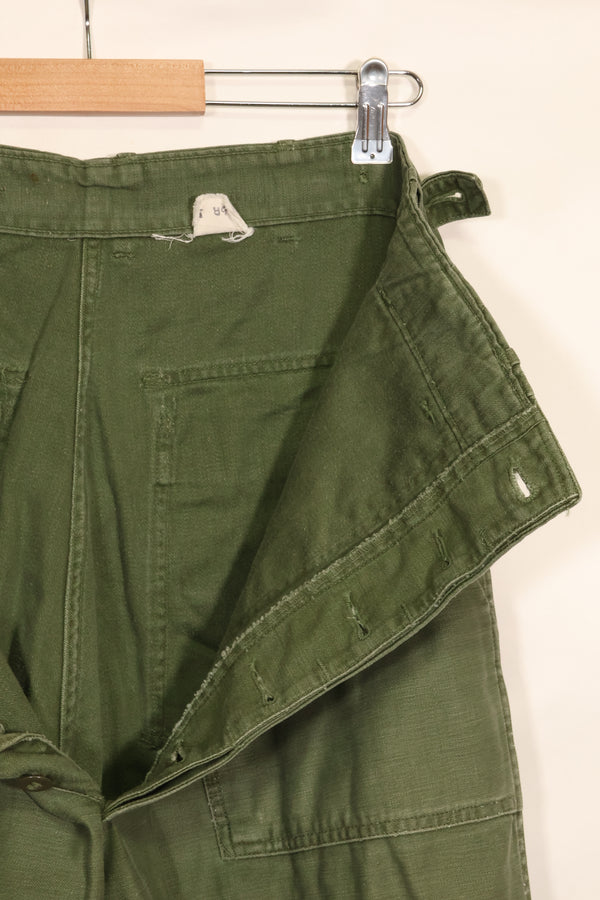 1960年初期ロット　TYPE 1　MEDIUM　 アメリカ軍　OG-107 ユーティリティパンツ　ベイカーパンツ　中古品  F
