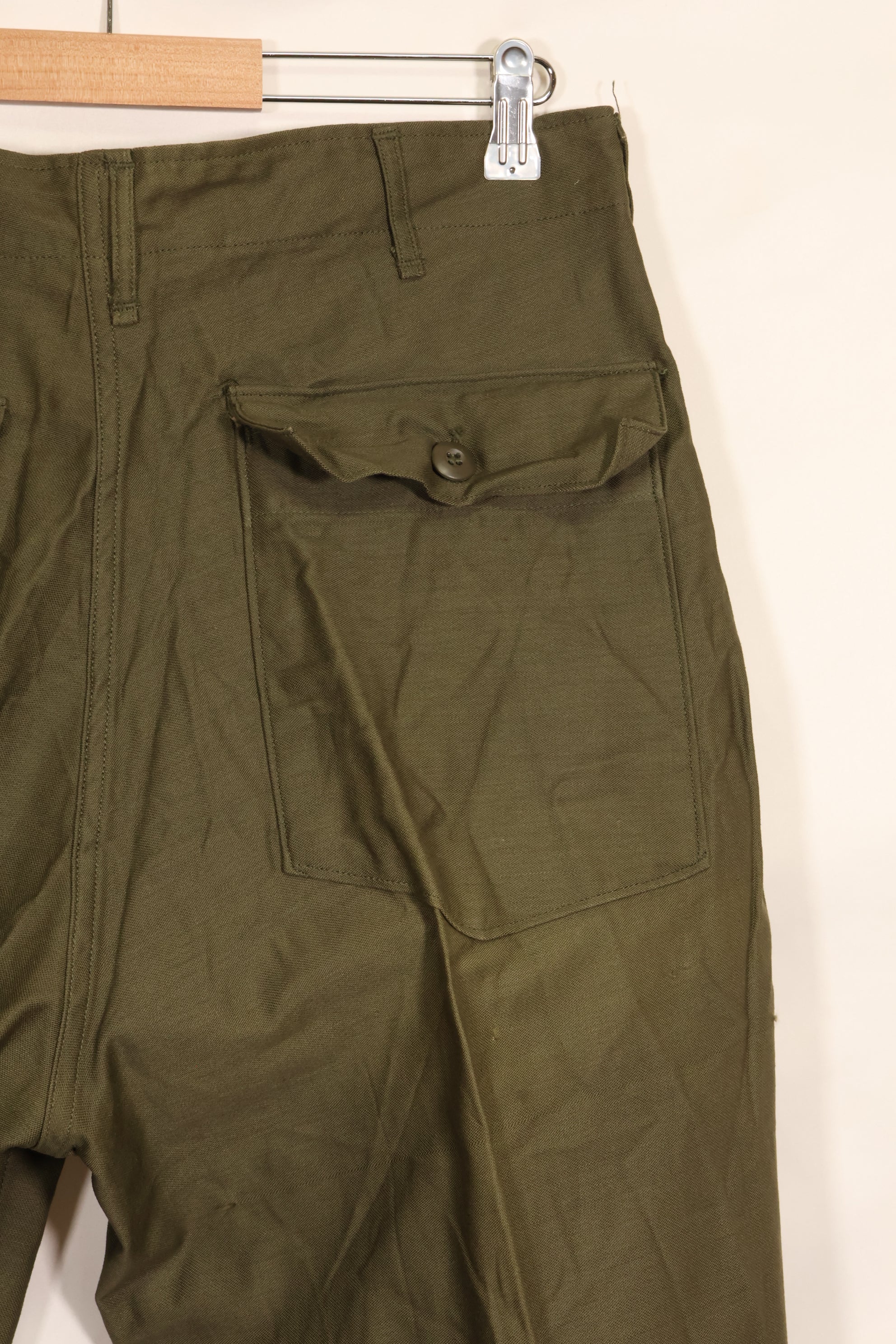 1974年会計　TYPE 3　36 x 31 アメリカ軍　OG-107 ユーティリティパンツ　ベイカーパンツ　中古品