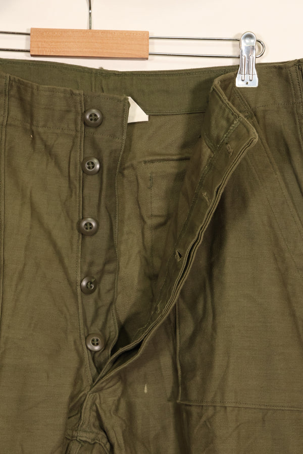 1974年会計　TYPE 3　36 x 31 アメリカ軍　OG-107 ユーティリティパンツ　ベイカーパンツ　中古品 B