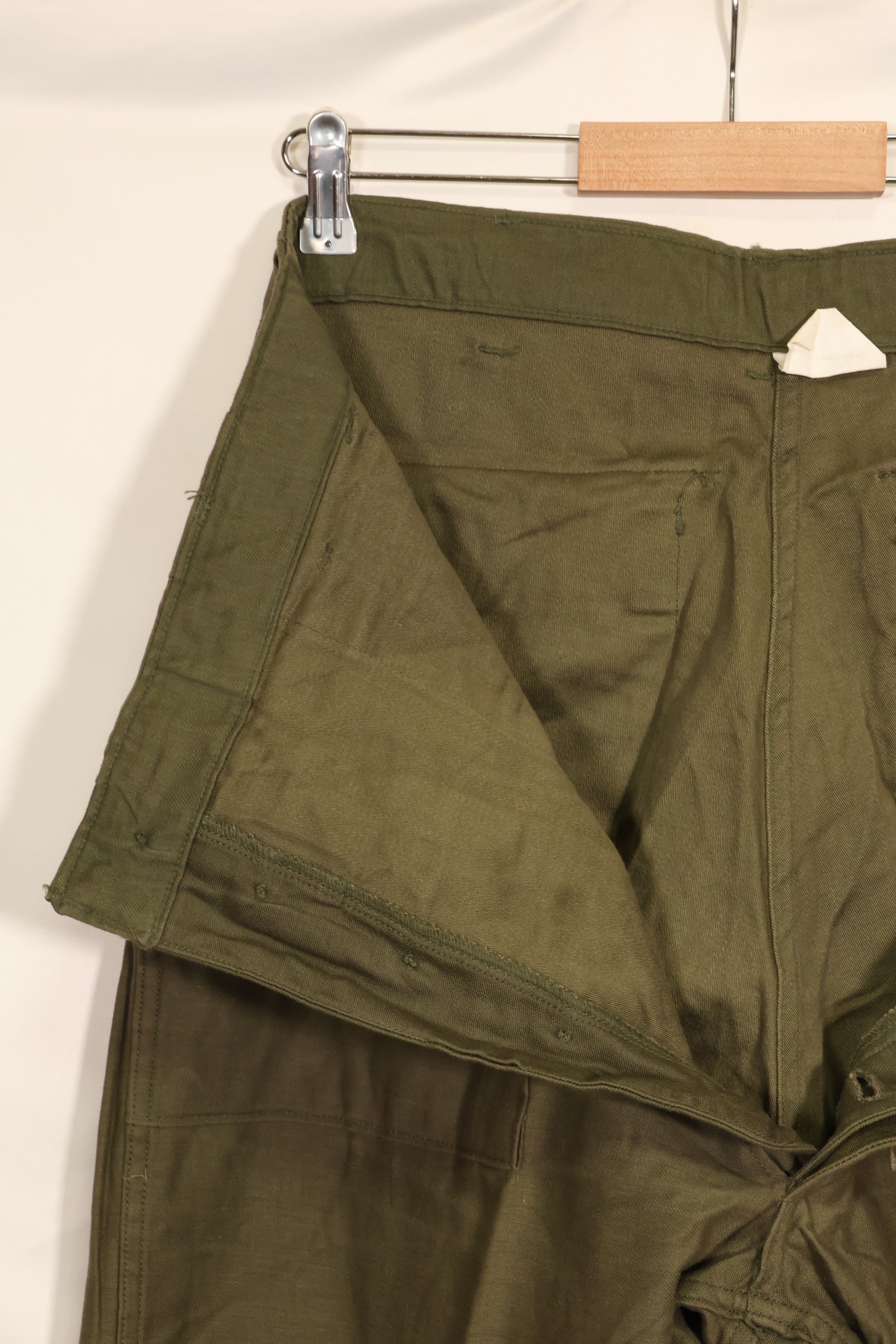 1974年会計　TYPE 3　36 x 31 アメリカ軍　OG-107 ユーティリティパンツ　ベイカーパンツ　中古品 B