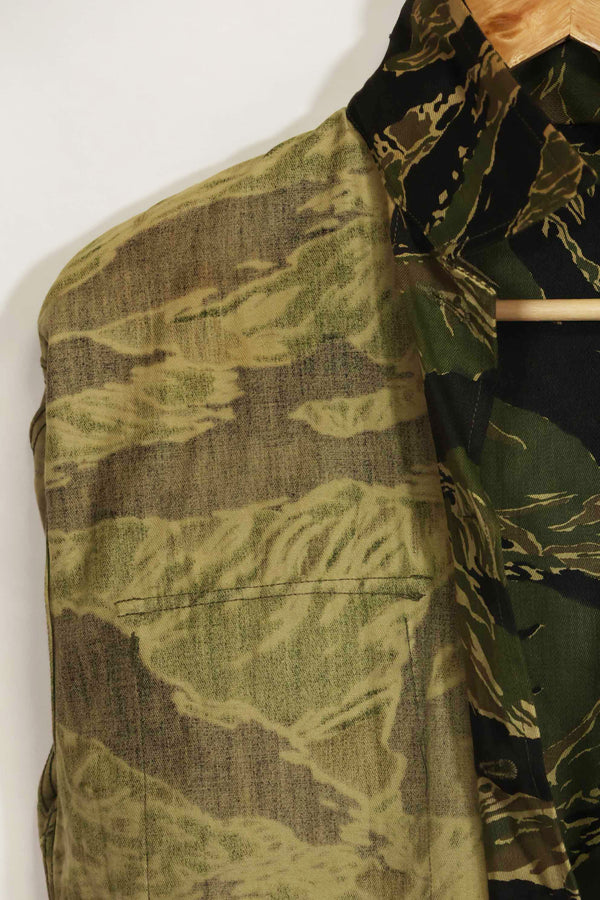 1960年代　デッドストック　沖縄タイガー　タイガーストライプ　シャツ　Asian Cut