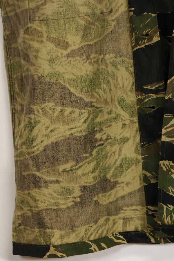 1960年代　デッドストック　沖縄タイガー　タイガーストライプ　シャツ　Asian Cut