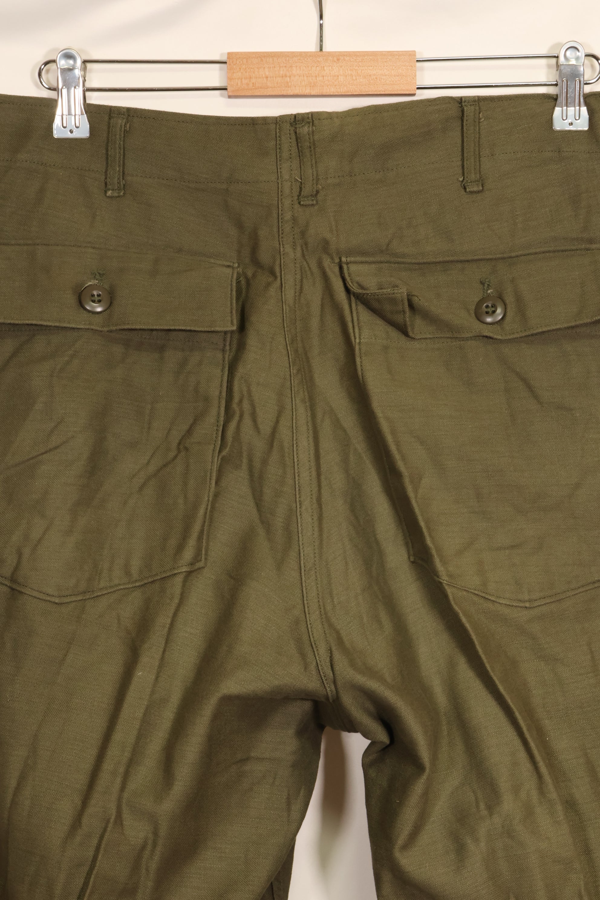 1974年会計　TYPE 3　36 x 31 アメリカ軍　OG-107 ユーティリティパンツ　ベイカーパンツ　中古品 B