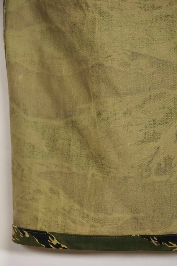 1960年代　デッドストック　沖縄タイガー　タイガーストライプ　シャツ　Asian Cut