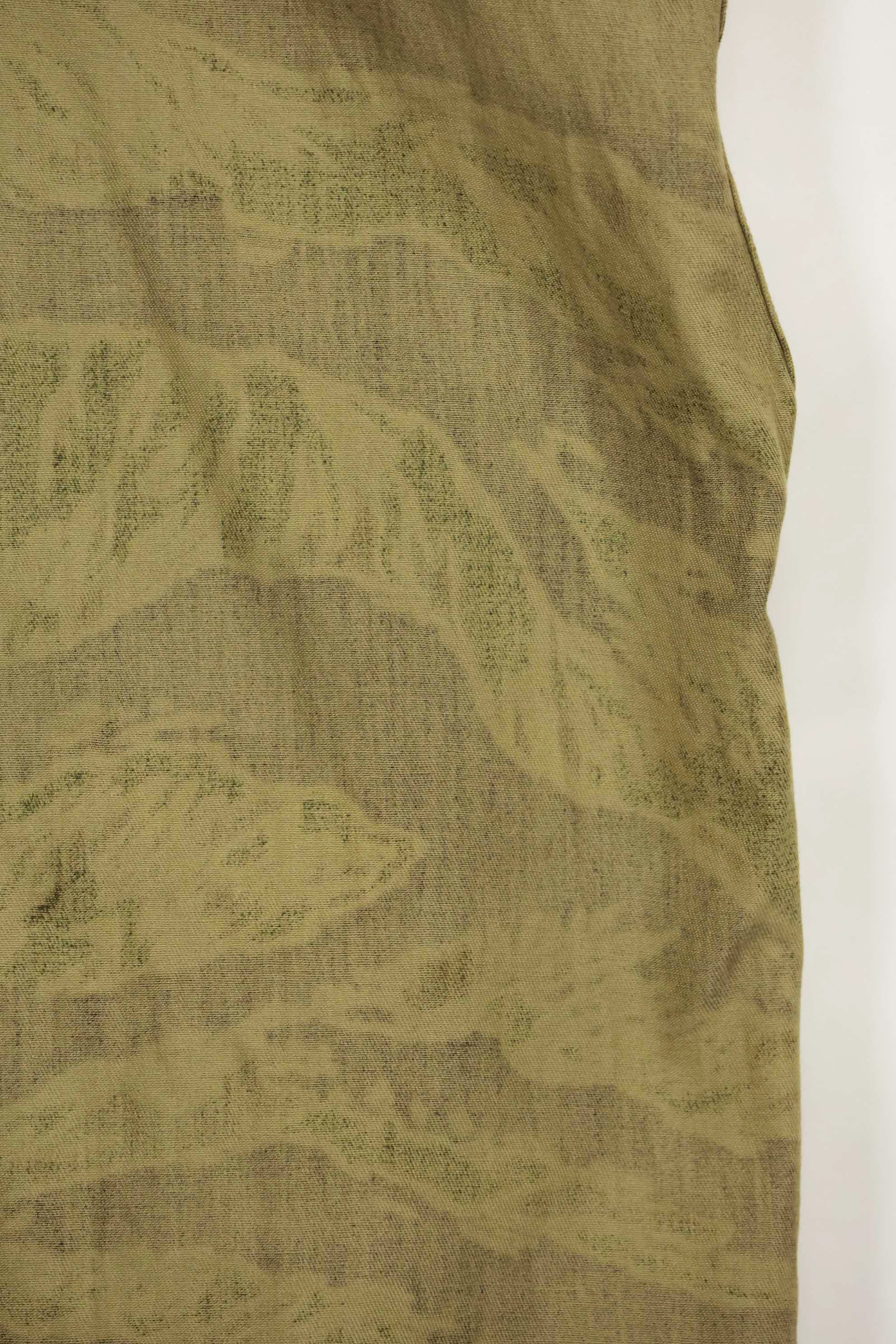 1960年代　デッドストック　沖縄タイガー　タイガーストライプ　シャツ　Asian Cut