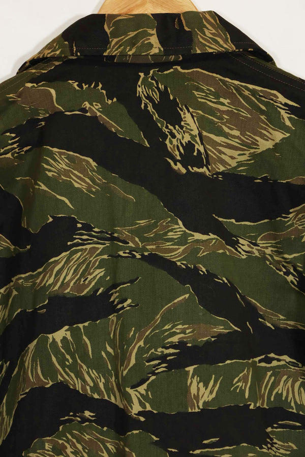 1960年代　デッドストック　沖縄タイガー　タイガーストライプ　シャツ　Asian Cut