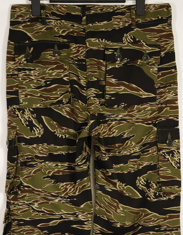 【2024年7月初旬納品予定】 MILITARIA 1911 Reproduced Early Gold Tiger Stripe Pants US-Cutin
