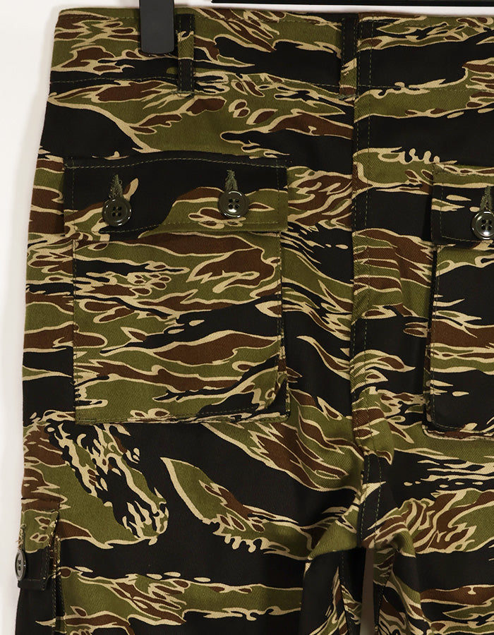 【2024年7月初旬納品予定】 MILITARIA 1911 Reproduced Early Gold Tiger Stripe Pants US-Cutin