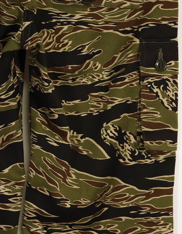 【2024年7月初旬納品予定】 MILITARIA 1911 Reproduced Early Gold Tiger Stripe Pants US-Cutin