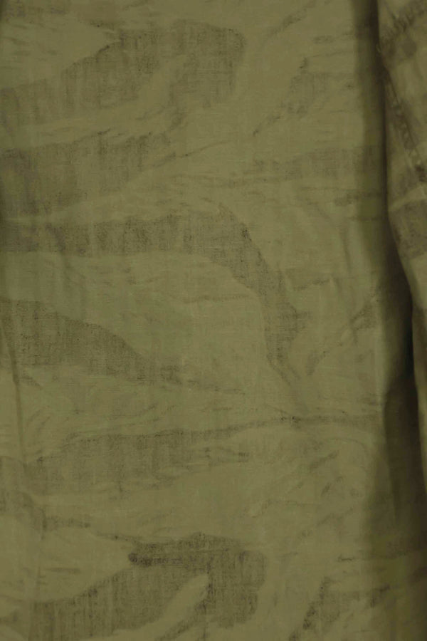 1960年代　クラシックパターン　タイガーストライプ　シャツ　Asian Cut 中古品