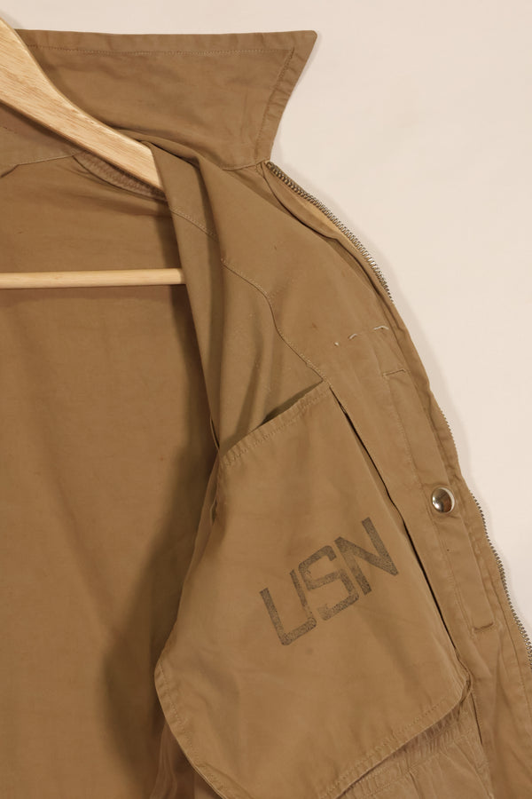1940年代前半　アメリカ海軍　M421-a　夏用　フライトジャケット　中古品