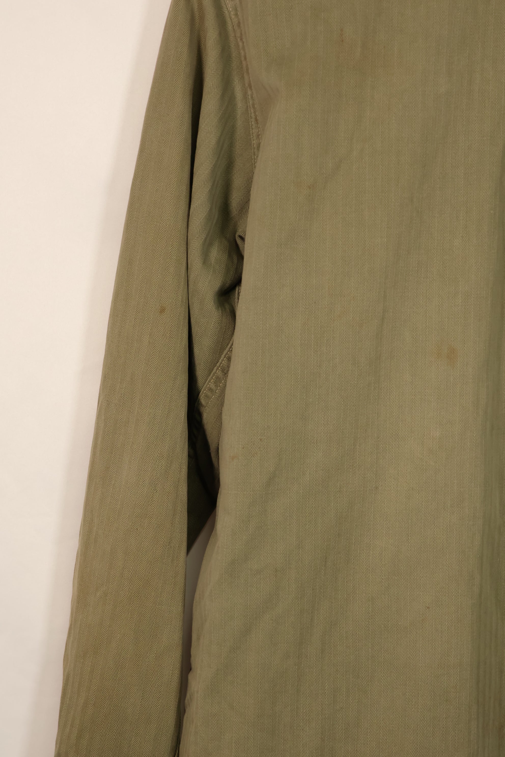 実物　アメリカ海兵隊　USMC M44　HBT　ユーティリティジャケット　中古品